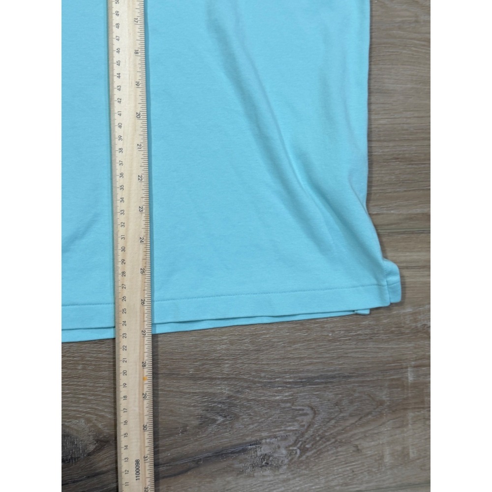 Polo Ralph Lauren Mens Classic Fit Short Sleeve Polo Shirt Aqua Blue Large L - Picture 6 of 7